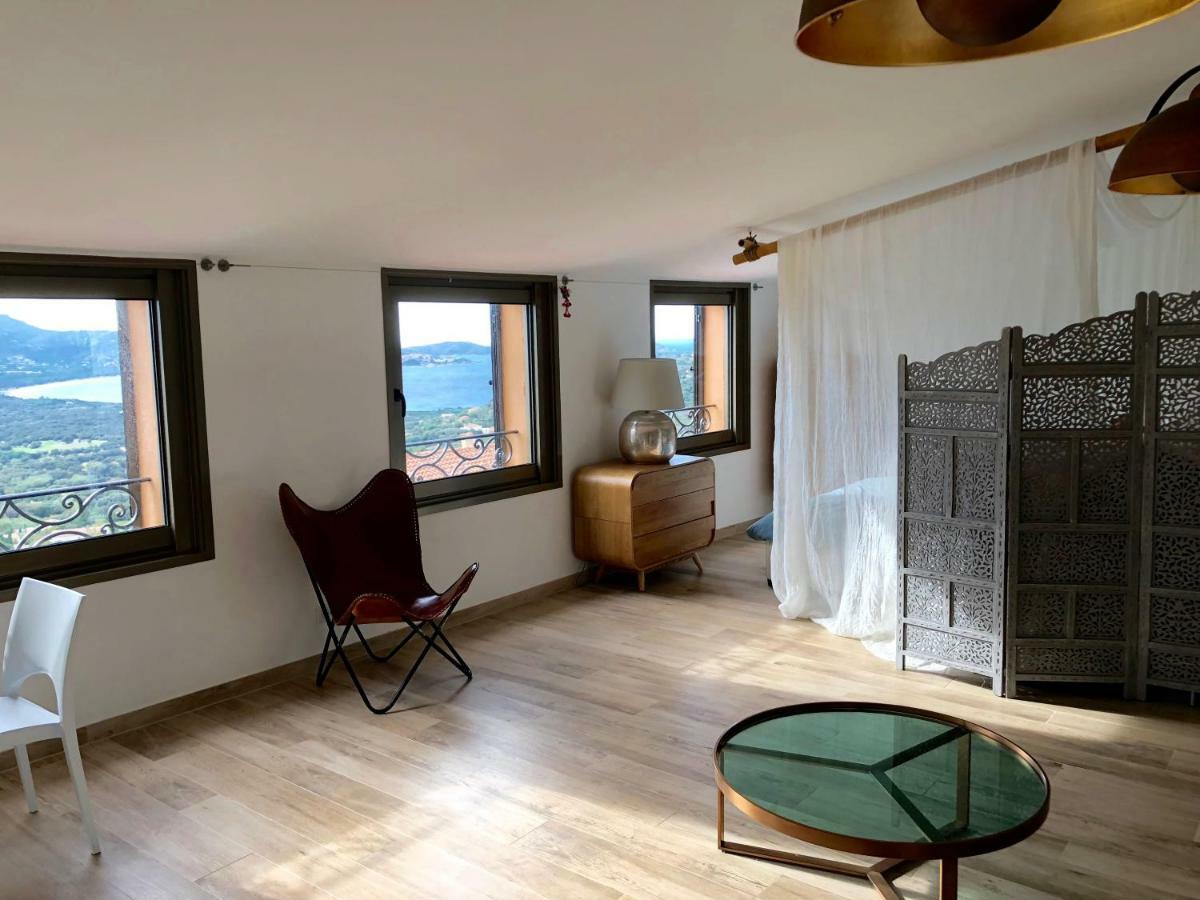 Corse - Lumio, Balagne Petite Maison Loft, Vue Imprenable Sur Le Golfe De Calvi Apartment